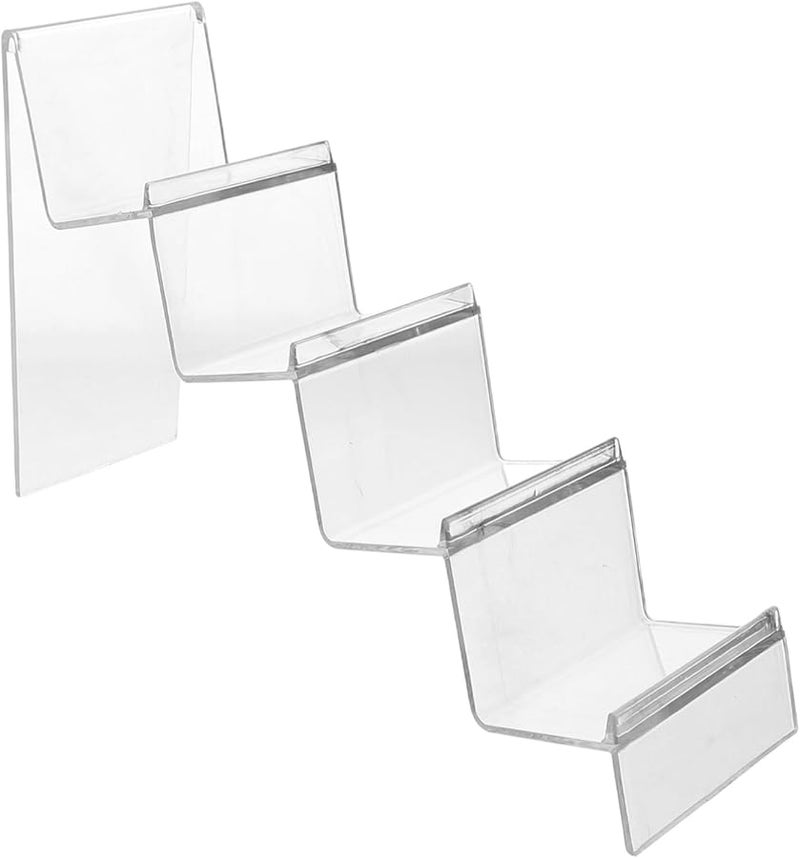 Acrylic Purse Display Rack 3 Tier Organizer for Wallets Sunglasses Jewelry Retail Home - Image 1